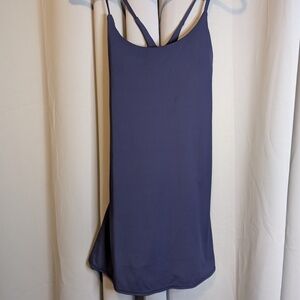 Halara Women's Navy Cloudful Crisscross Back Play It My Way Active Dress